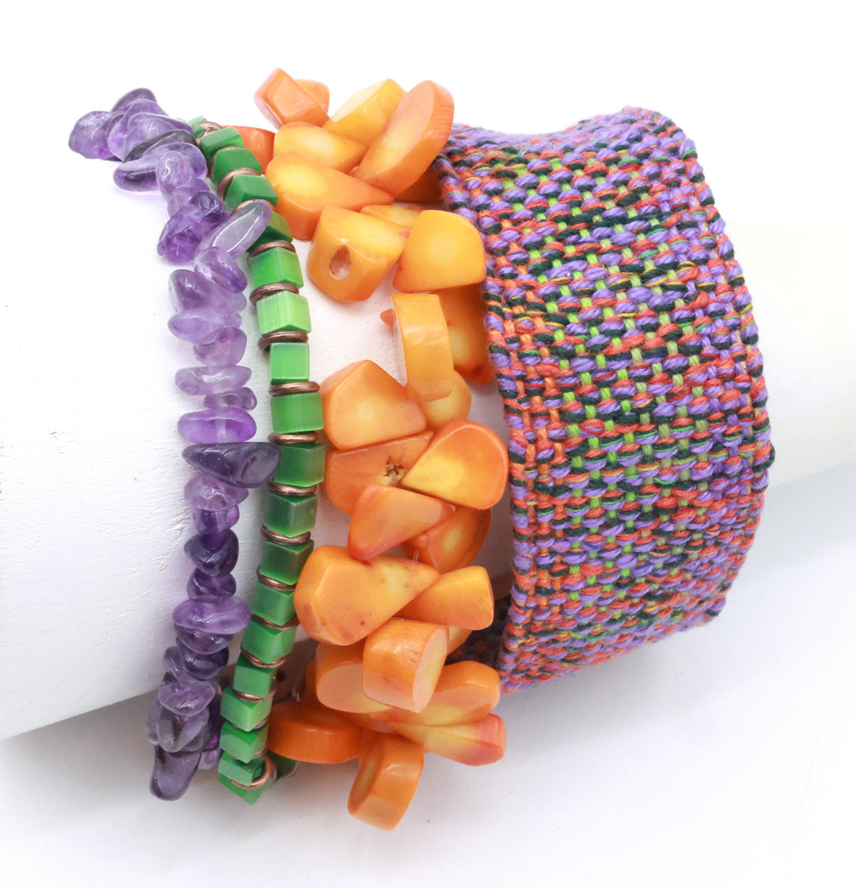 Terra Tela bracelet II (Lat. tela – fabric)